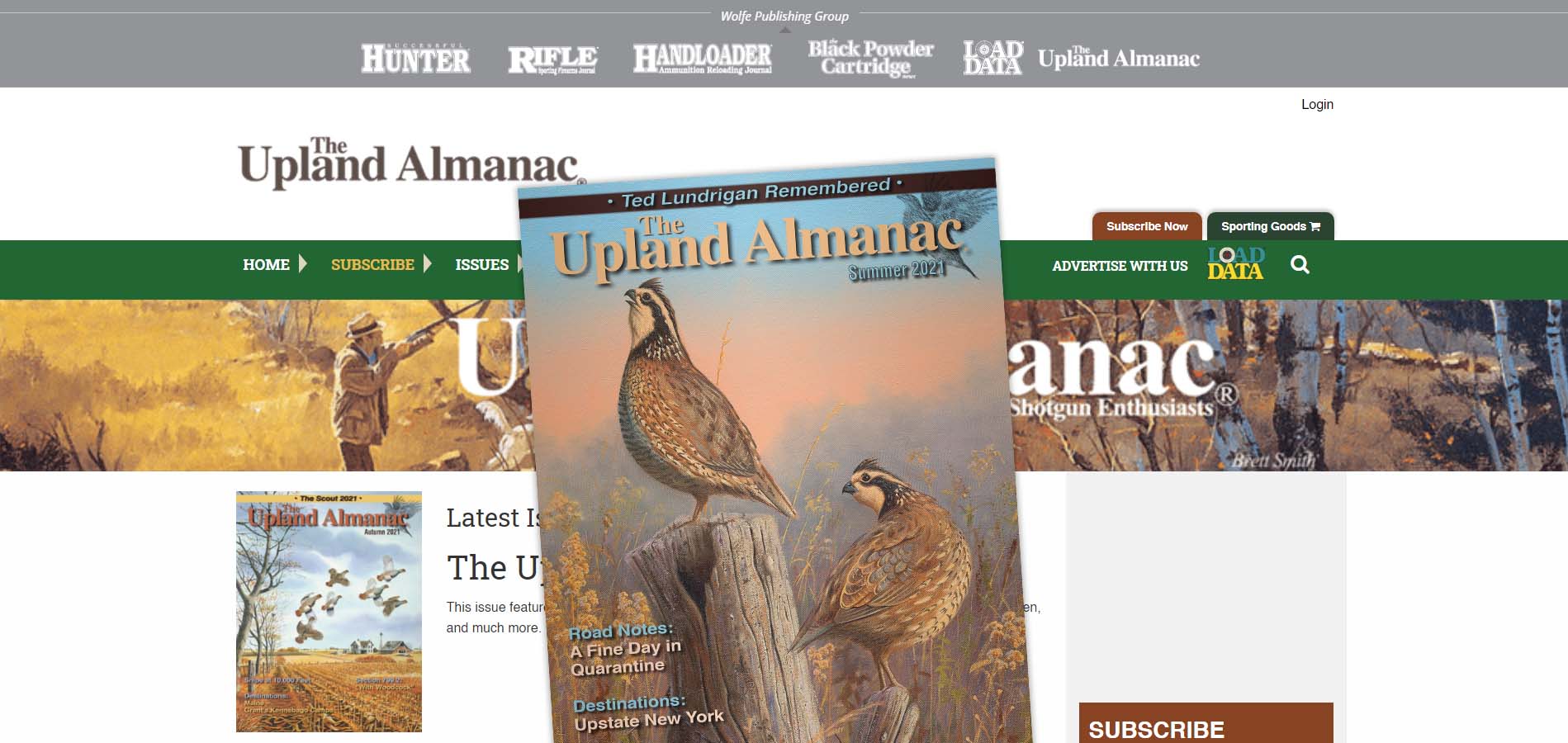 Upland Almanac - Upland Briar Hunting Shirt