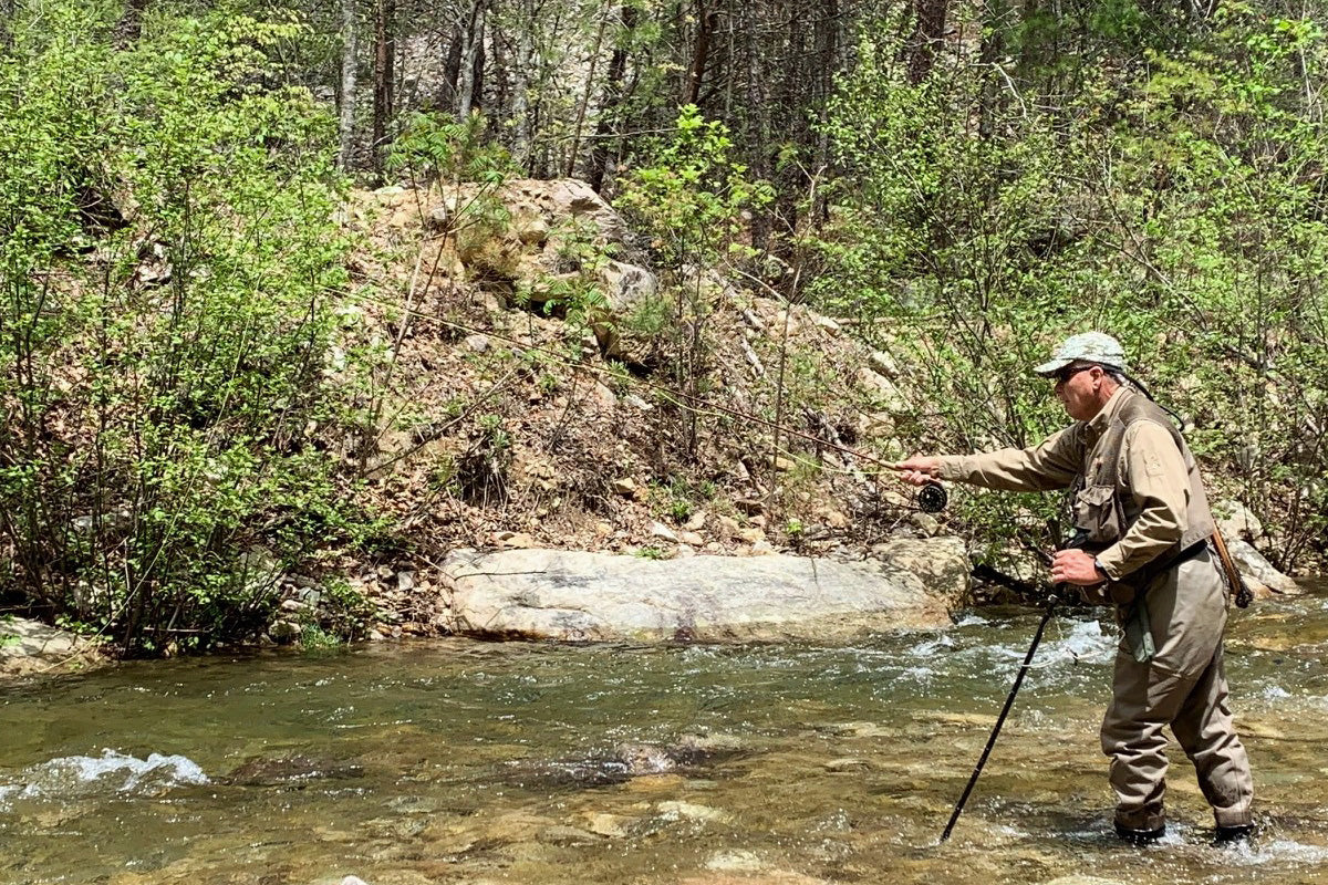 Fly Fishing for Brook Trout in Virginia