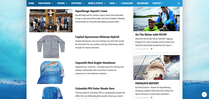 Coastal Angler Magazine reviews our Ultimate Hybrid