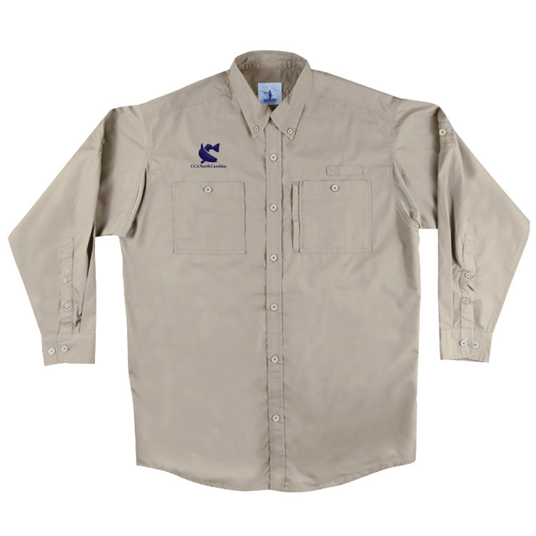 The Solid Ultimate Hybrid Shirt w/ CCA North Carolina Embroidery