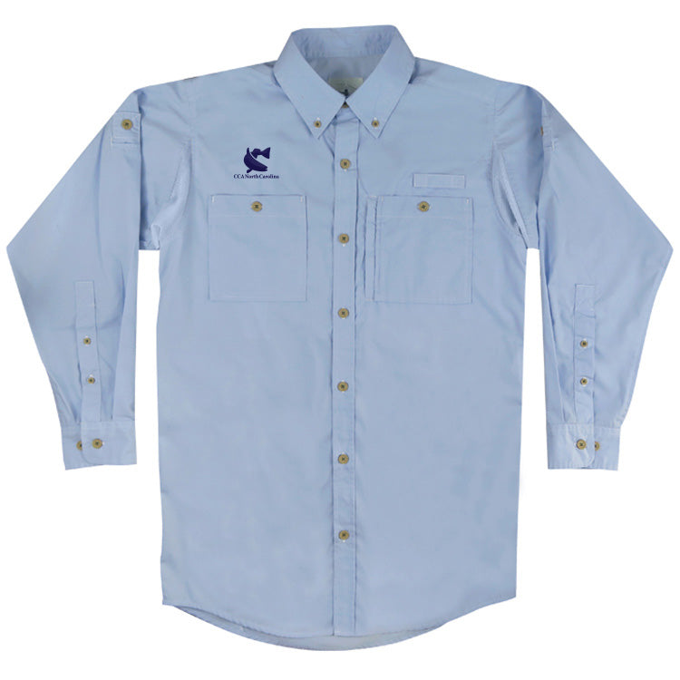 The Solid Ultimate Hybrid Shirt w/ CCA North Carolina Embroidery
