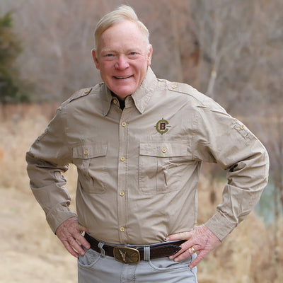 Boddington's Safari Shirt w/ Craig Boddington Logo