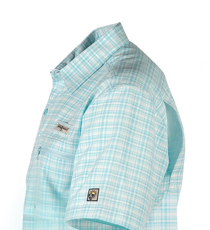Ascension Bay Microfiber Button Up