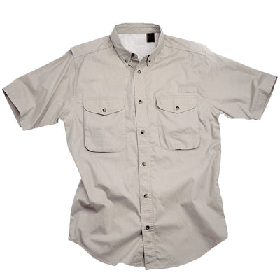 Classic Poplin Fishing Shirt - Short Sleeve