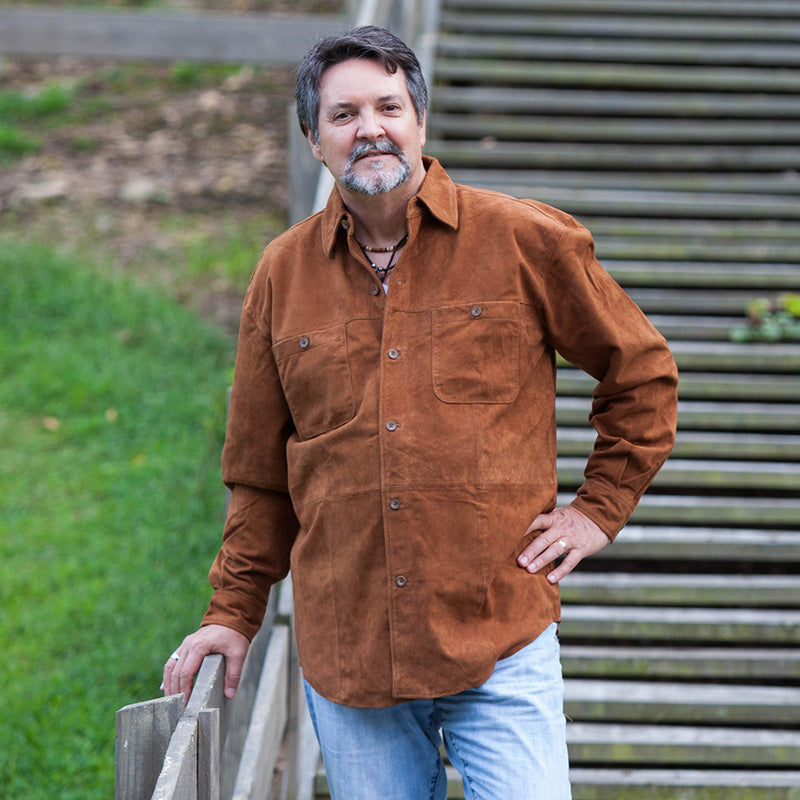 The Crockett Leather Shirt